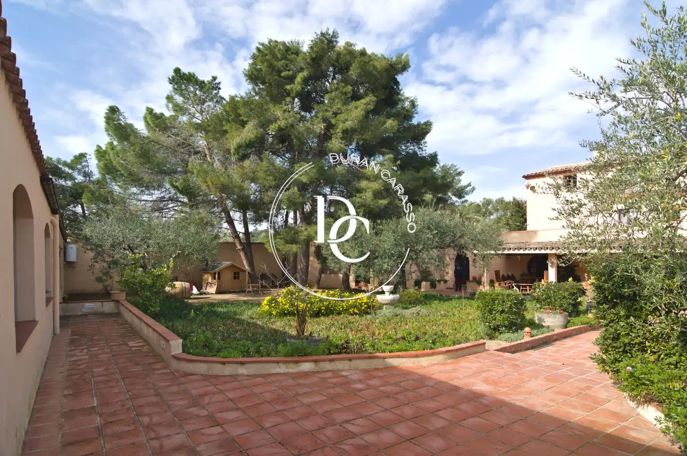 Garden of Country homes for sale in El Molar (Tarragona)  with Swimming Pool and Balcony