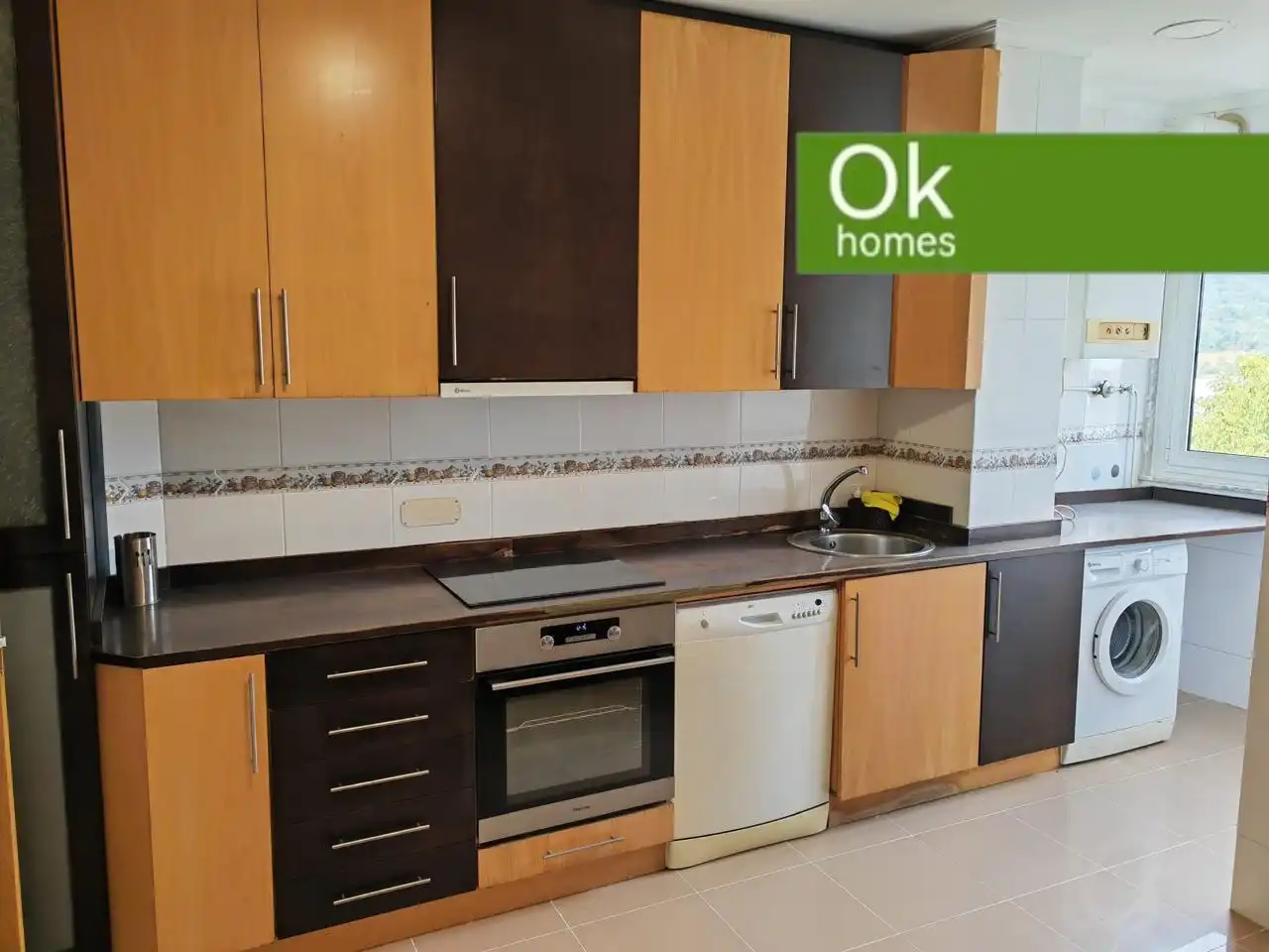 Kitchen of Flat for sale in Baralla  with Heating, Parquet flooring and Storage room