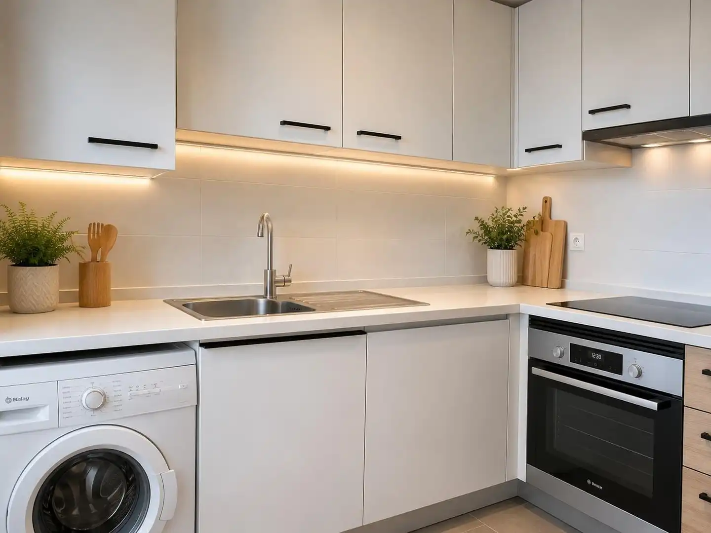 Cocina de Ático en venta en Madrid con Aire acondicionado, Calefacción y Parquet
