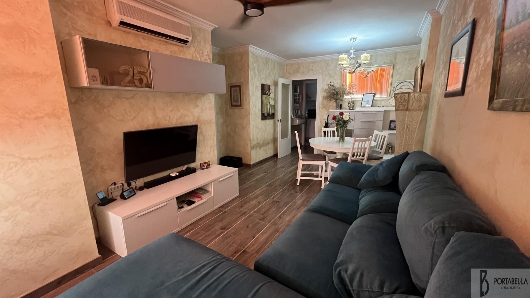 Sala de estar de Piso en venta en El Puerto de Santa María con Aire acondicionado