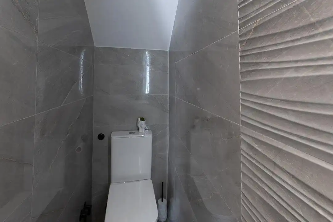 Baño de Casa adosada en venta en Málaga con Aire acondicionado, Terraza y Amueblado