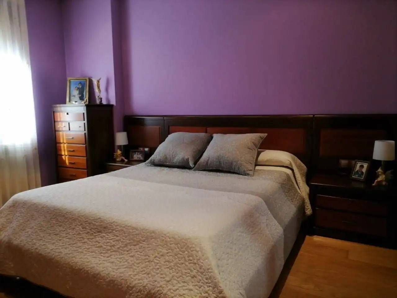 Bedroom of Detached homes for sale in Ciudad Rodrigo  with Parquet flooring, Terrace and Furnished