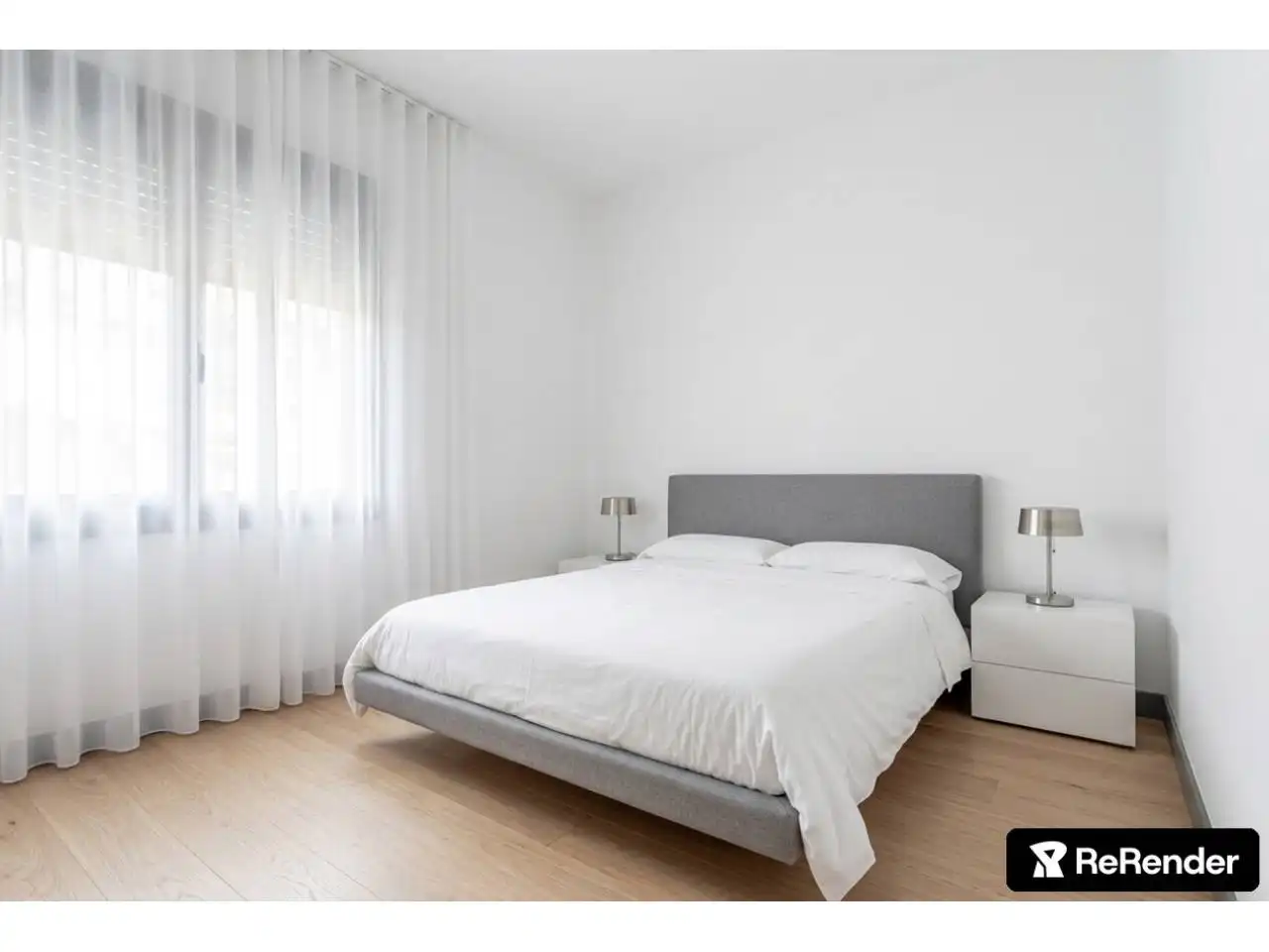 Bedroom of Flat for sale in Barcelona  with Air Conditioner and Balcony