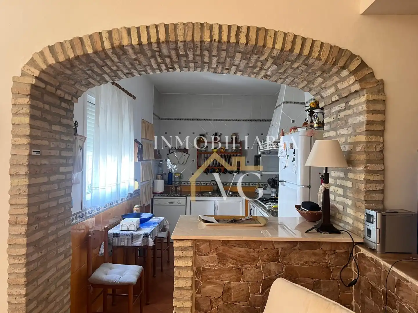 Cocina de Casa o chalet en venta en Burguillos con Amueblado