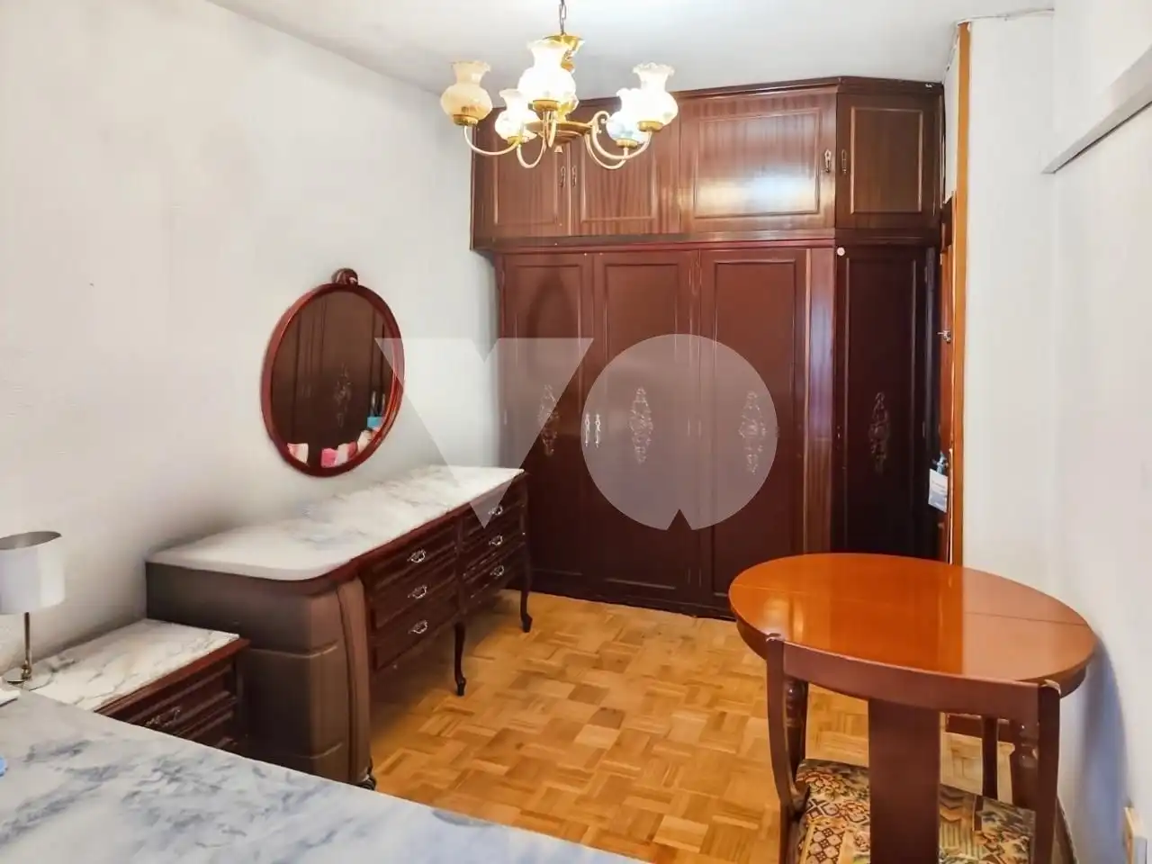 Bedroom of Flat for sale in Madrid  with Air Conditioner, Heating and Terrace