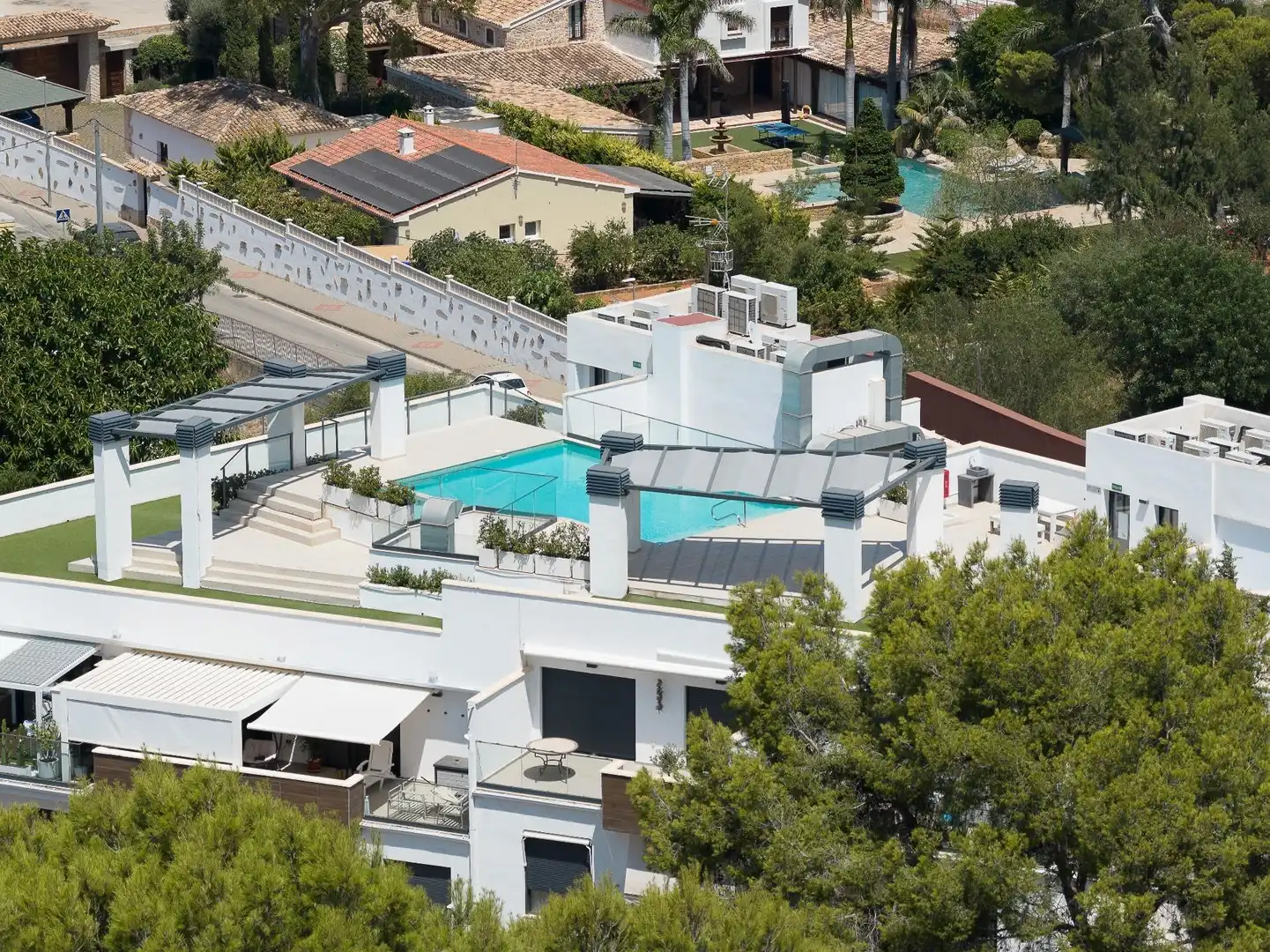 Piscina de Planta baja en venta en Dénia con Aire acondicionado, Calefacción y Jacuzzi