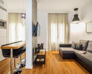 Living room of Apartment to rent in Málaga Capital  with Air Conditioner, Heating and Furnished