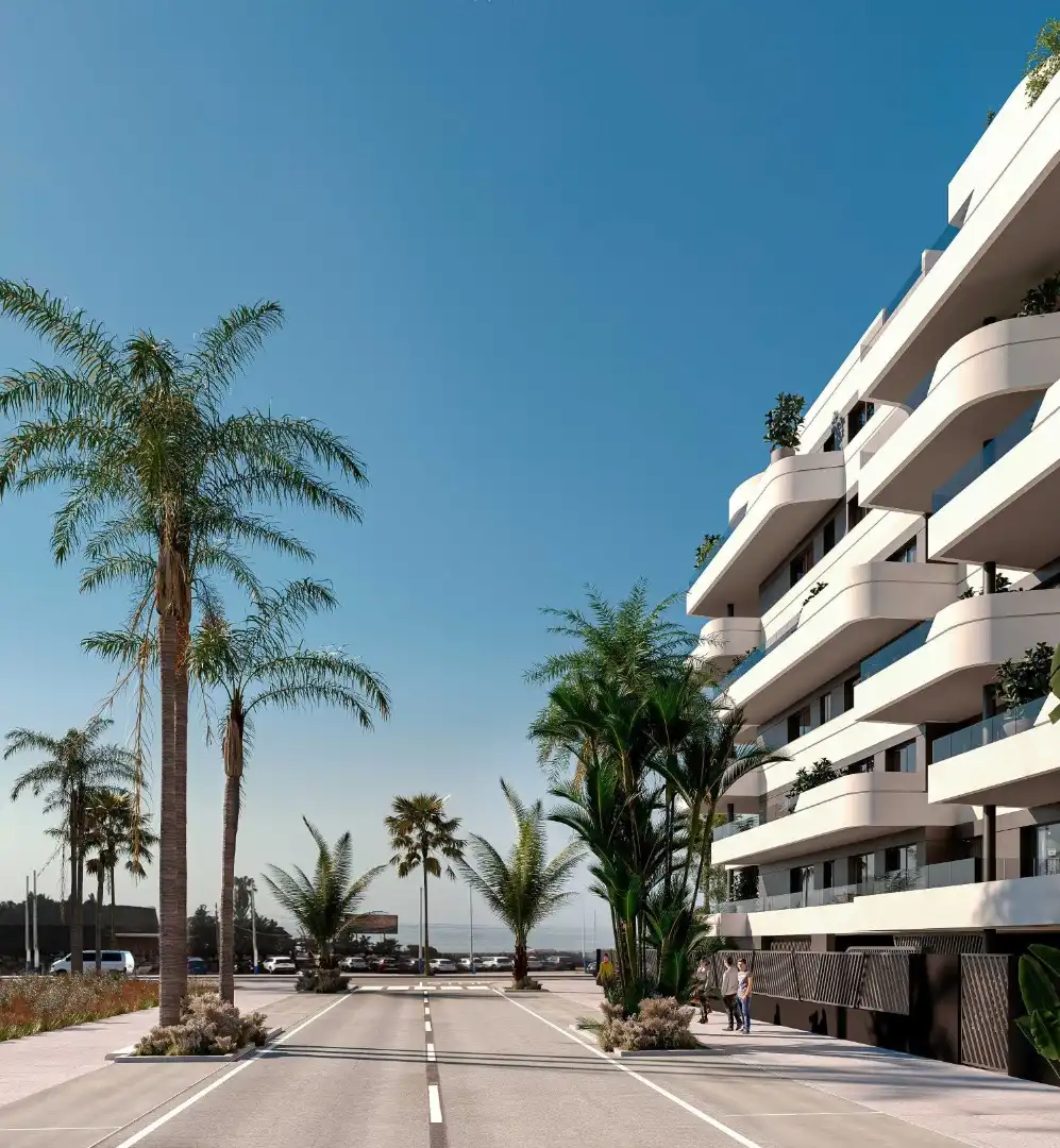 Vista exterior de Pis en venda en Vélez-Málaga amb Aire condicionat, Terrassa i Balcó