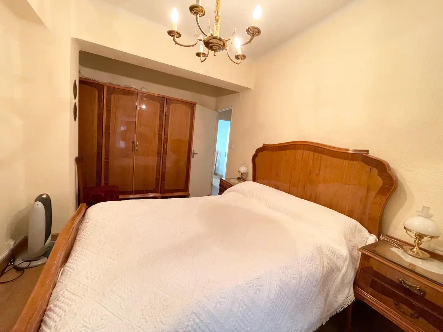 Bedroom of Flat for sale in Salamanca  with Heating, Storage room and Furnished