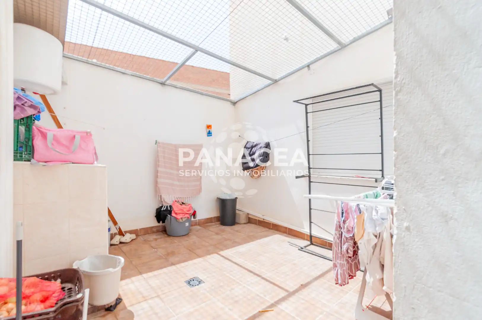 Garden of Flat for sale in Vícar  with Furnished, Oven and Microwave