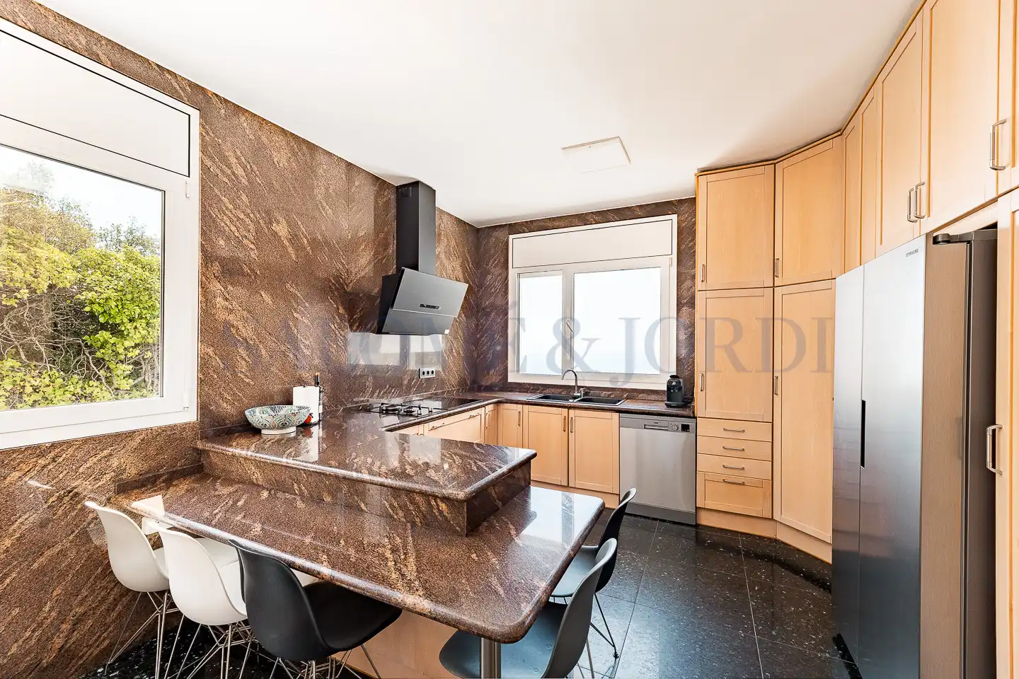 Cocina de Casa o chalet en venta en Cabrils con Aire acondicionado, Calefacción y Jardín privado