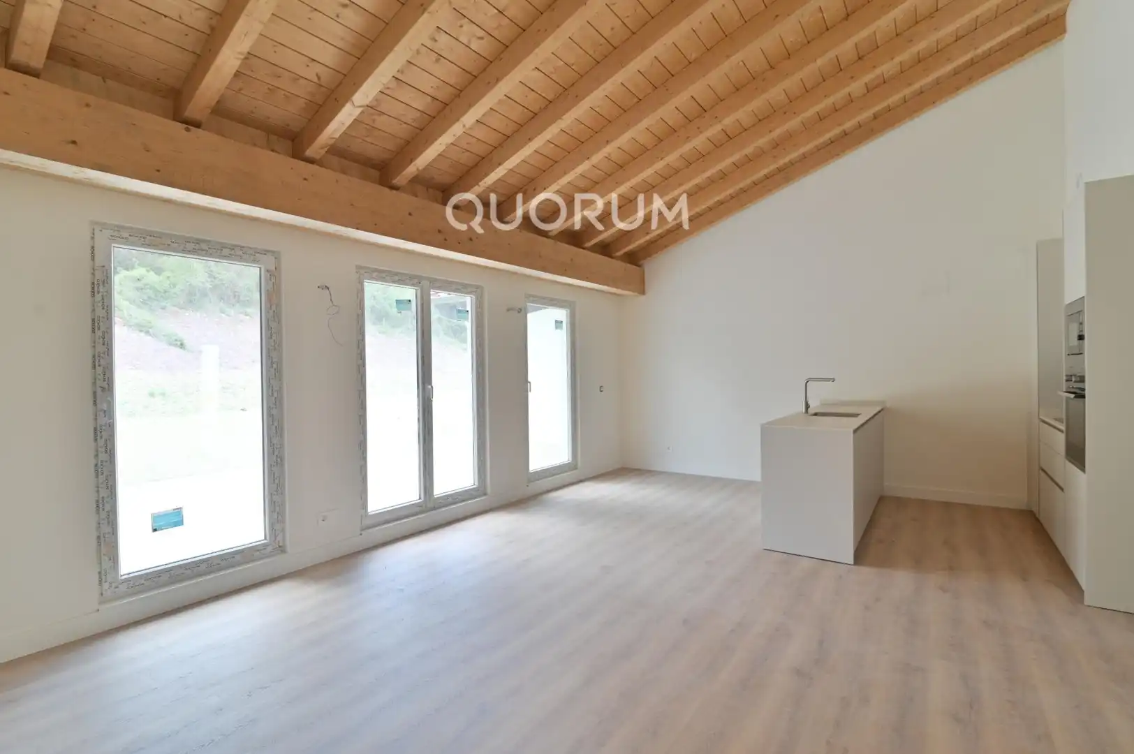 Sala de estar de Casa adosada en venta en Mungia con Calefacción, Jardín privado y Trastero