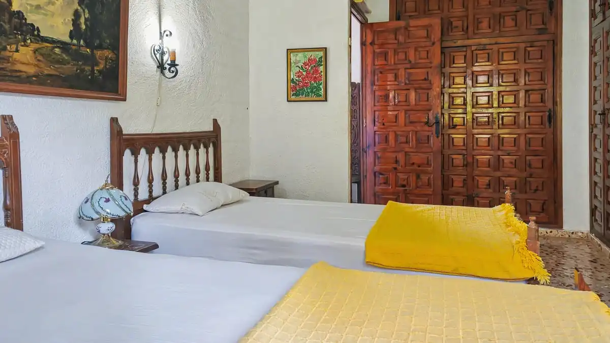 Schlafzimmer von Haus oder Chalet zum Verkauf in Dénia mit Heizung, Privatgarten und Terrasse