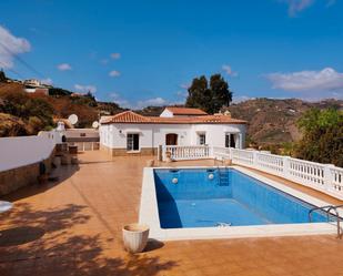 Swimming pool of Country house for sale in Torrox  with Air Conditioner, Terrace and Swimming Pool