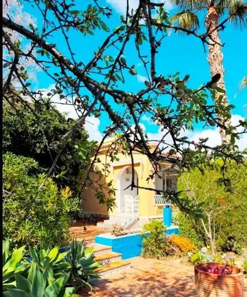 Vista exterior de Casa o chalet en venta en Calpe / Calp con Aire acondicionado, Calefacción y Jardín privado