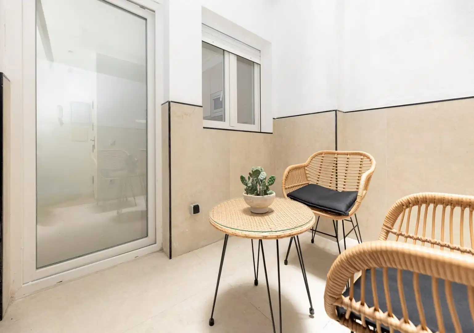 Balcony of Flat for sale in Granada  with Air Conditioner, Heating and Furnished