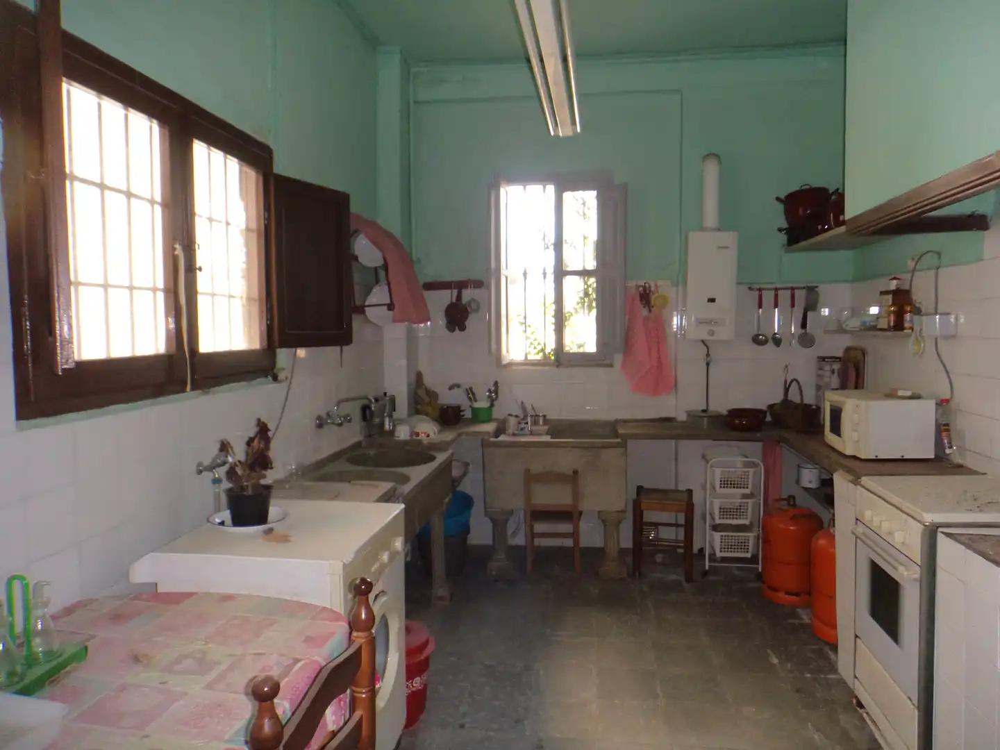 Cocina de Casa adosada en venta en Godella con Jardín privado