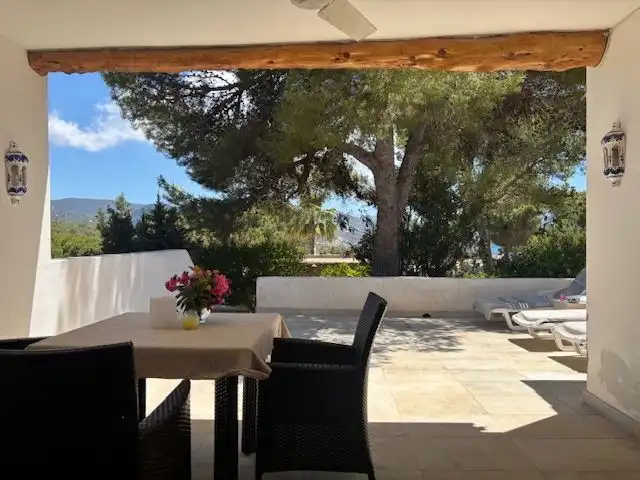 Terrace of Houses for sale in Sant Josep de sa Talaia  with Air Conditioner, Heating and Private garden