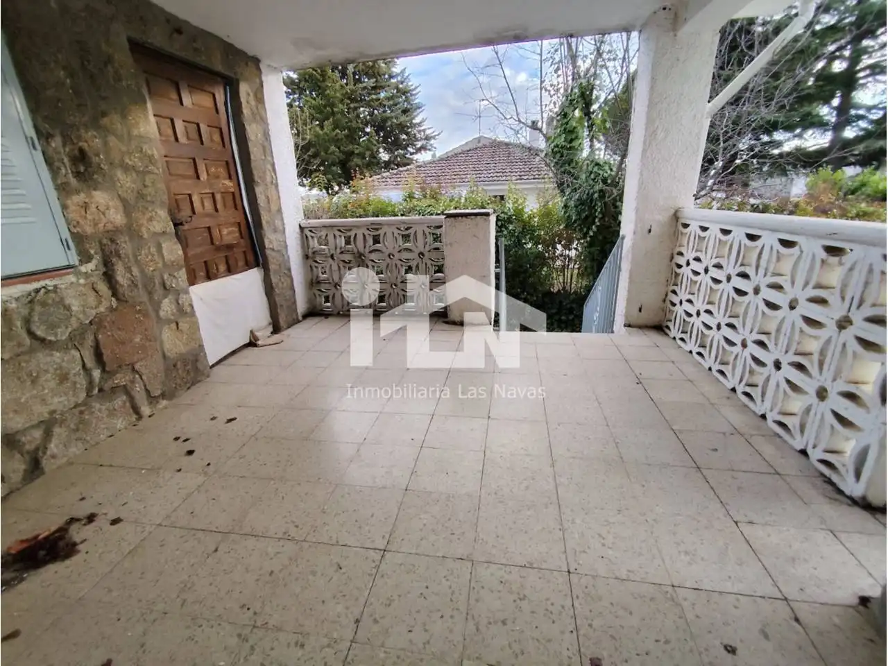 Terraza de Casa o chalet en venta en Navalperal de Pinares con Calefacción, Jardín privado y Terraza