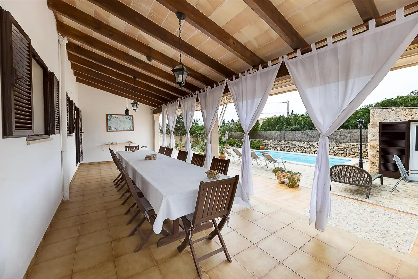 Terrace of Houses for sale in Santanyí  with Private garden, Terrace and Storage room