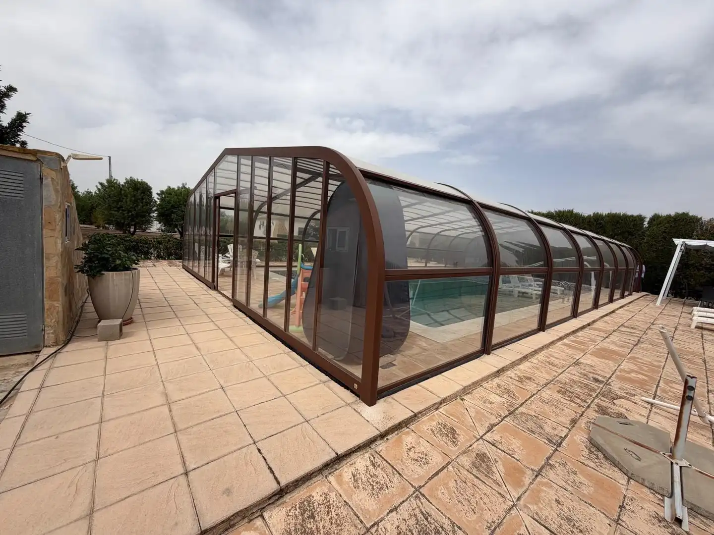 Piscina de Casa o chalet en venta en Albacete con Aire acondicionado, Calefacción y Jardín privado