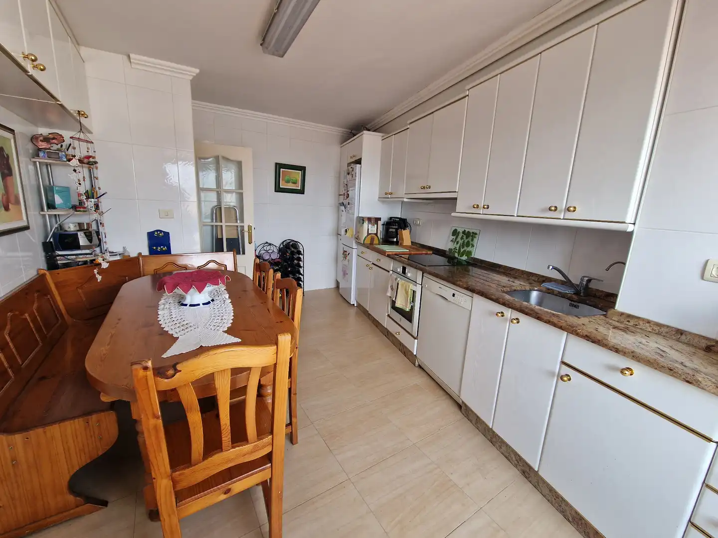 Kitchen of Flat for sale in Ferrol  with Heating and Terrace