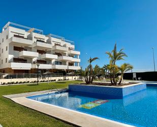 Swimming pool of Apartment for sale in Orihuela  with Air Conditioner, Private garden and Terrace