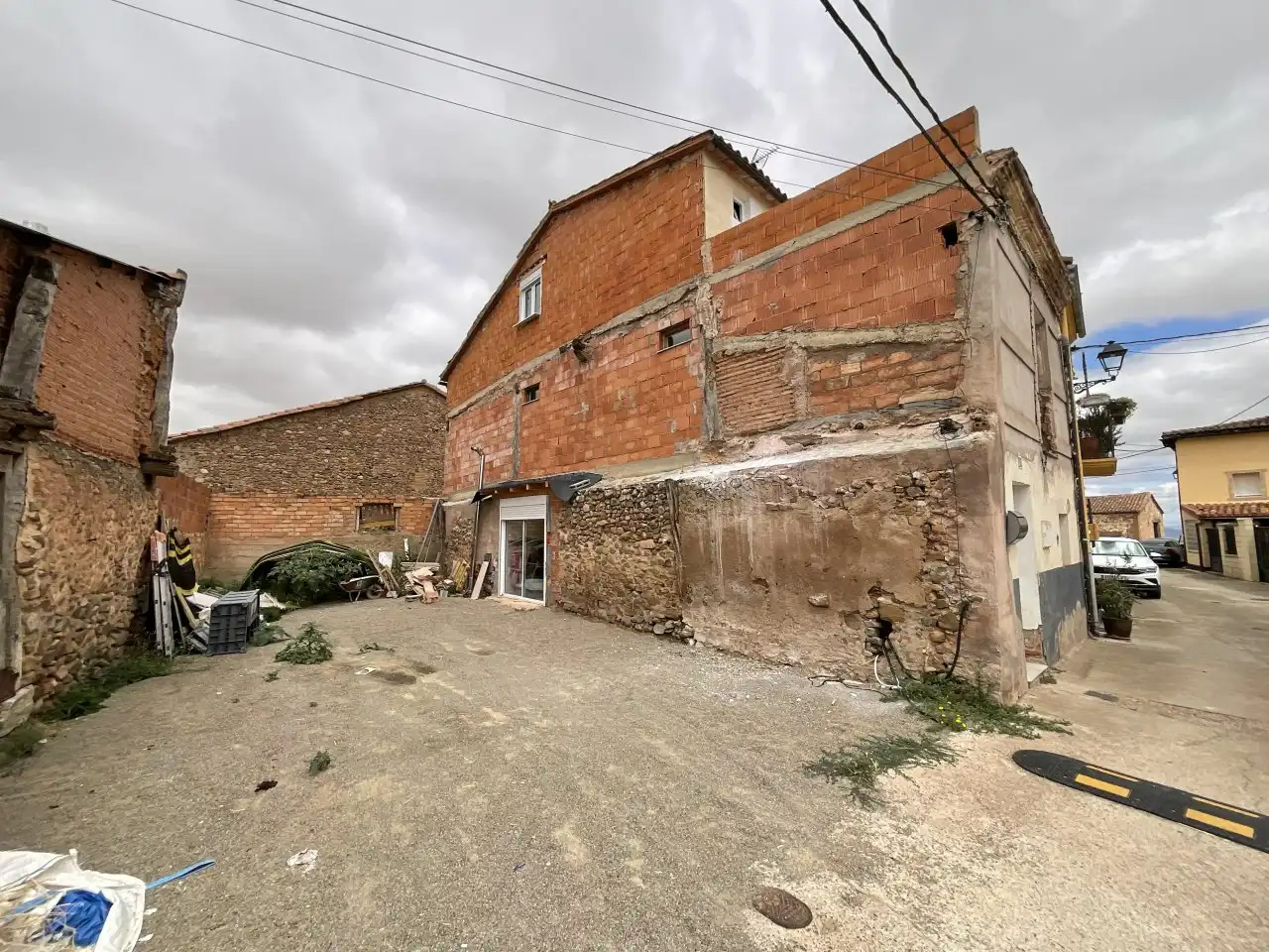 Vista exterior de Casa o chalet en venta en Cirueña con Calefacción, Jardín privado y Amueblado