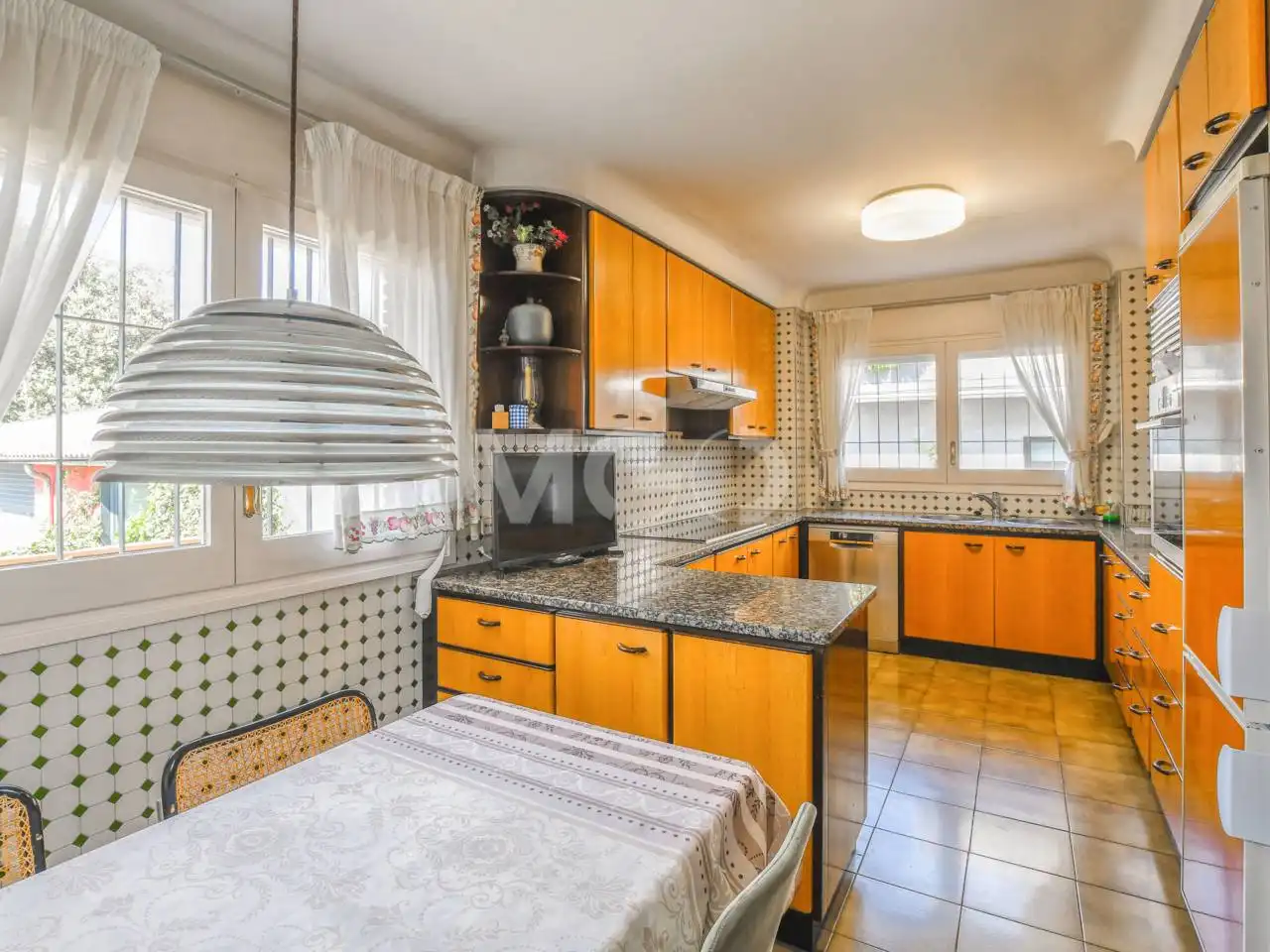 Cocina de Casa o chalet en venta en Manlleu con Aire acondicionado, Jardín privado y Terraza