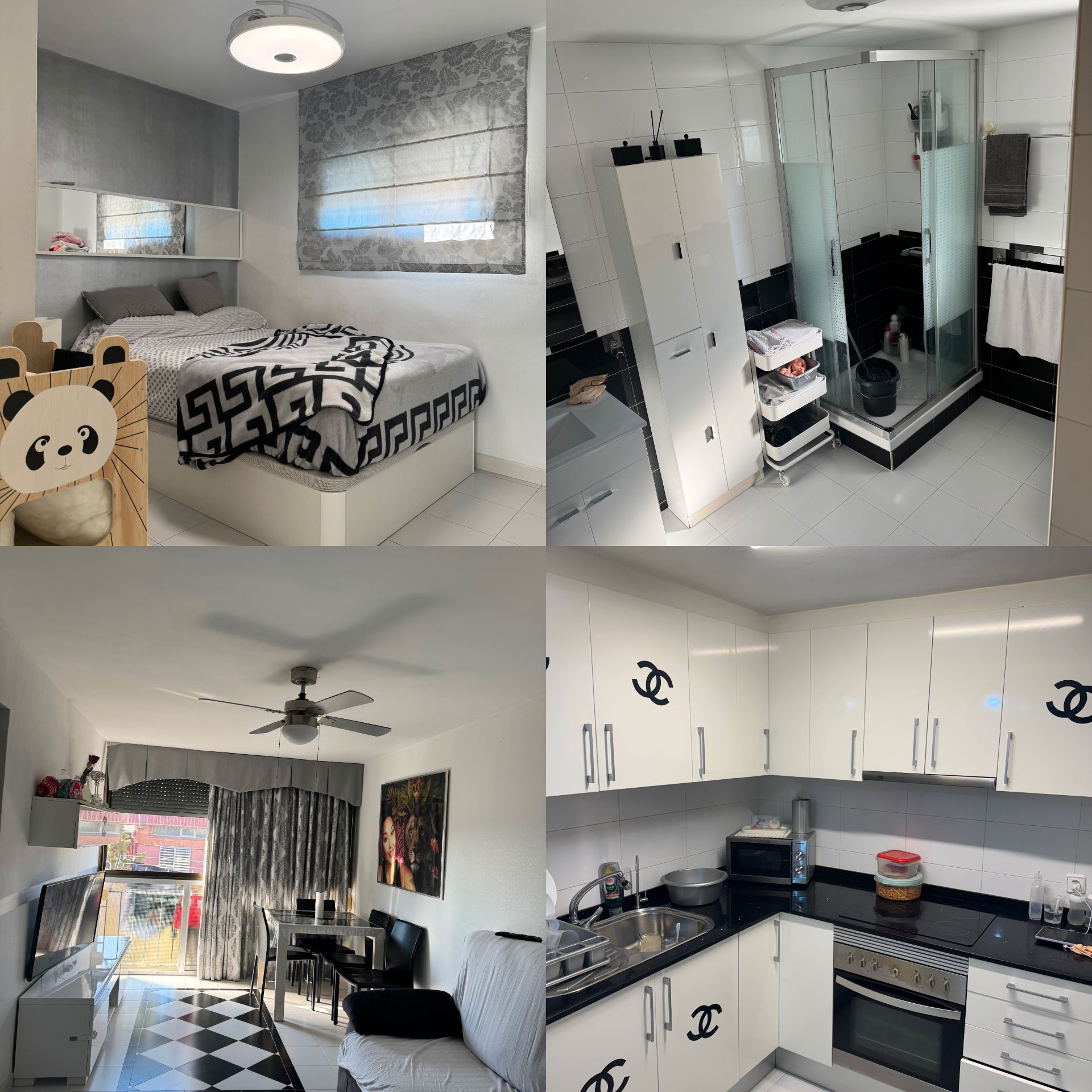 Dormitori de Pis en venda en Esplugues de Llobregat amb Aire condicionat i Moblat