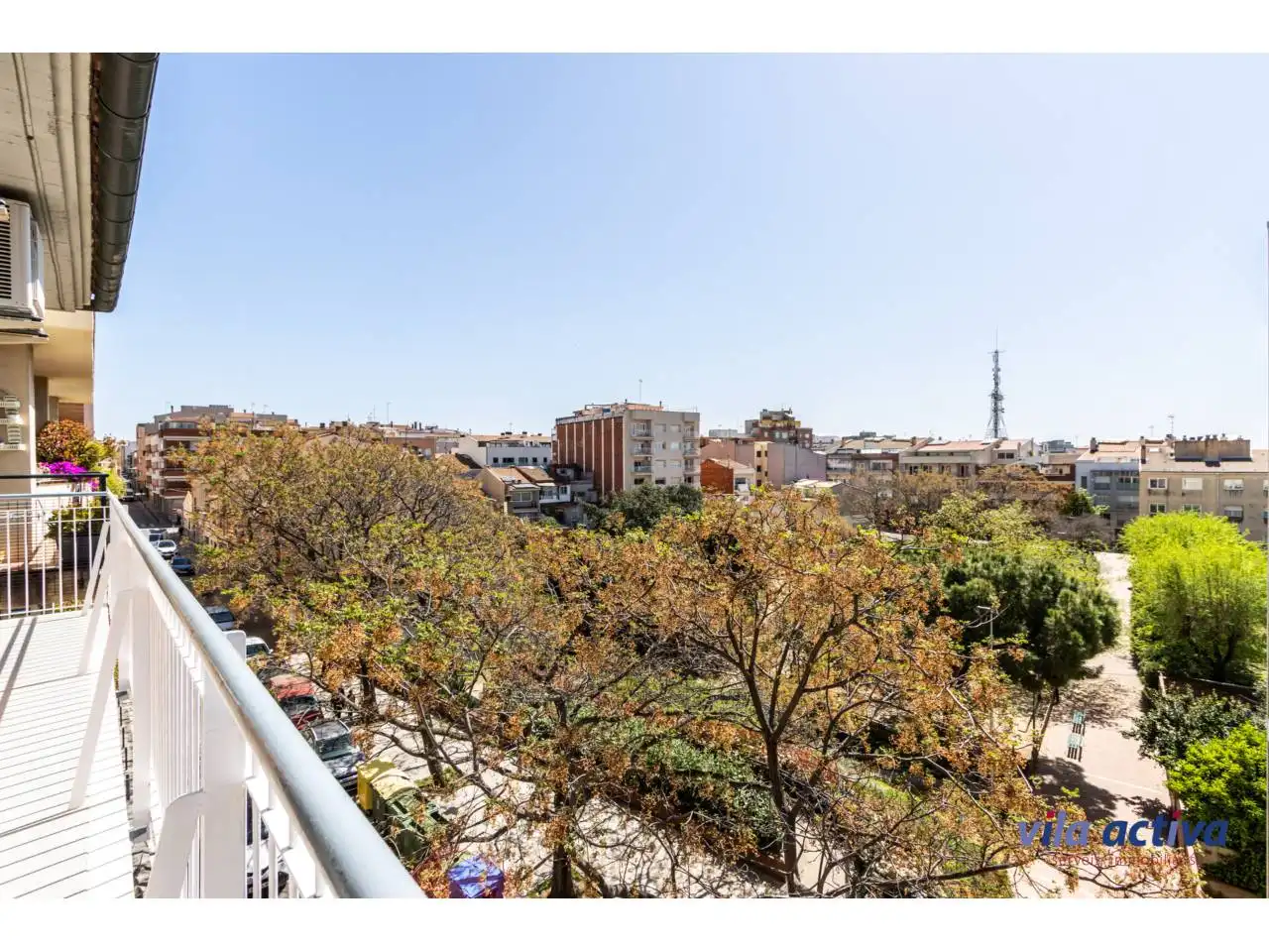 Exterior view of Duplexes for sale in Terrassa  with Air Conditioner, Heating and Terrace