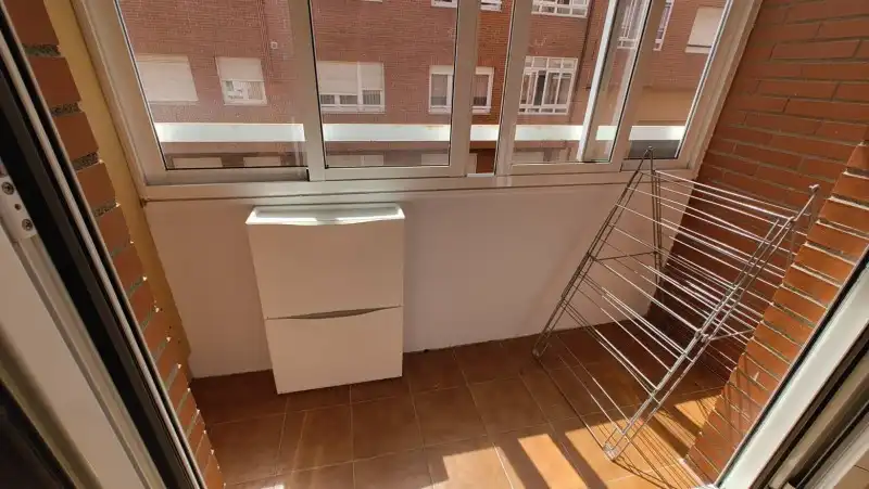 Terrasse von Wohnung zum Verkauf in San Andrés del Rabanedo mit Heizung, Privatgarten und Parkett