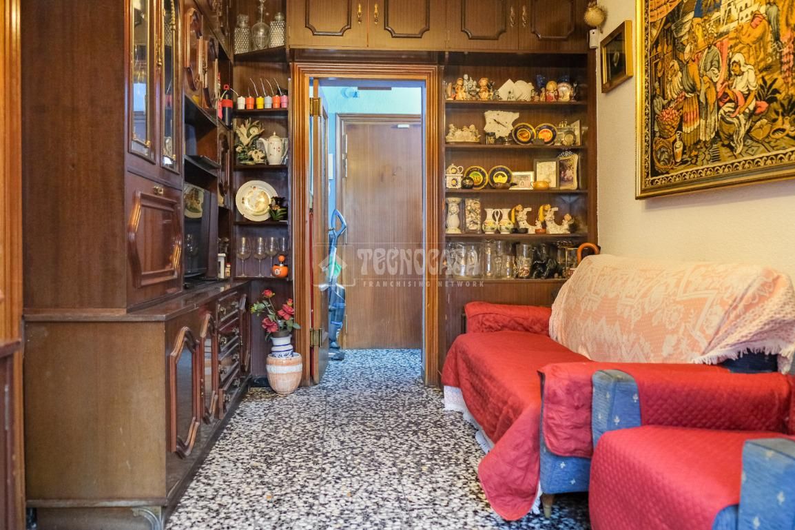 Living room of Flat for sale in  Madrid Capital  with Heating