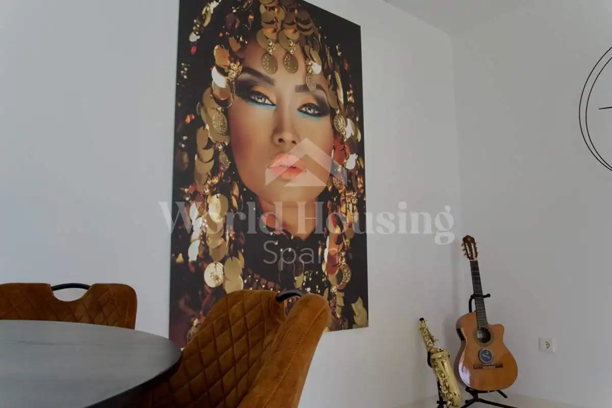 Sala de estar de Apartamento en venta en Santa Pola con Aire acondicionado, Calefacción y Terraza