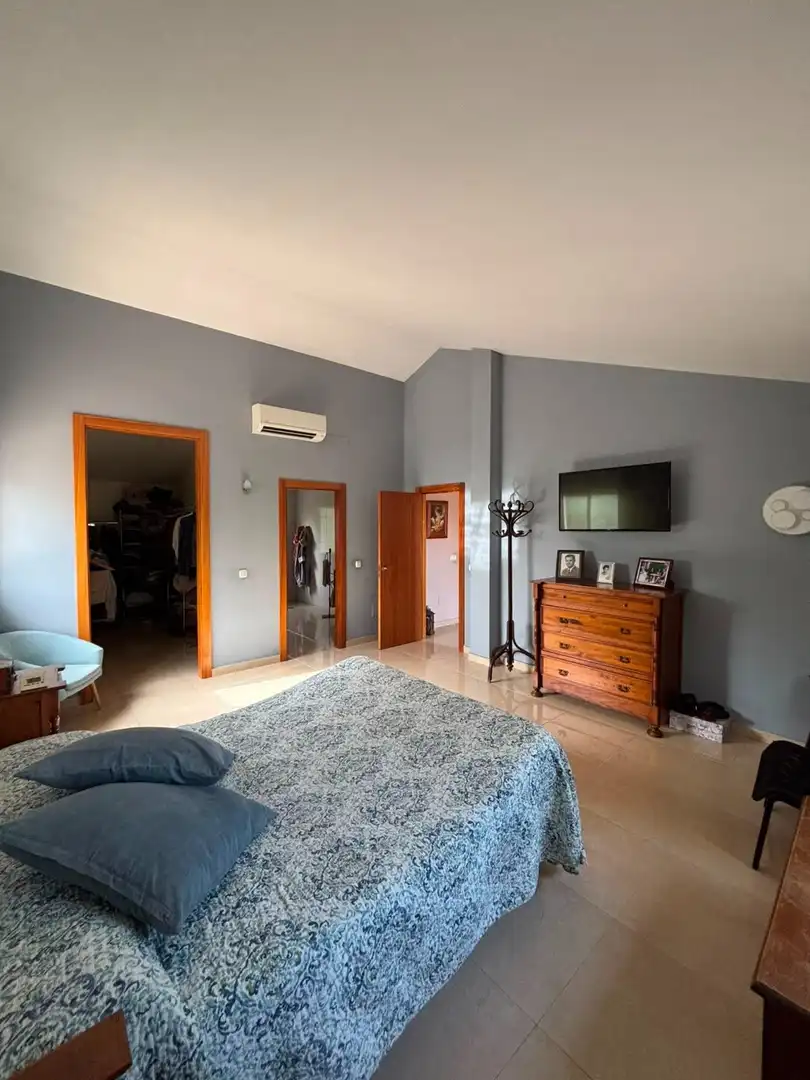 Dormitori de Casa o xalet en venda en Alguazas amb Aire condicionat, Jardí privat i Moblat