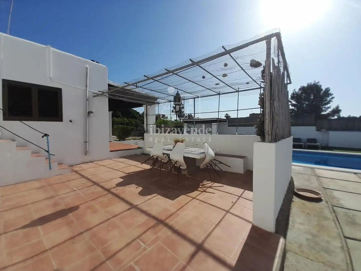 Terrassa de Casa o xalet en venda en Sant Josep de sa Talaia amb Aire condicionat, Calefacció i Parquet