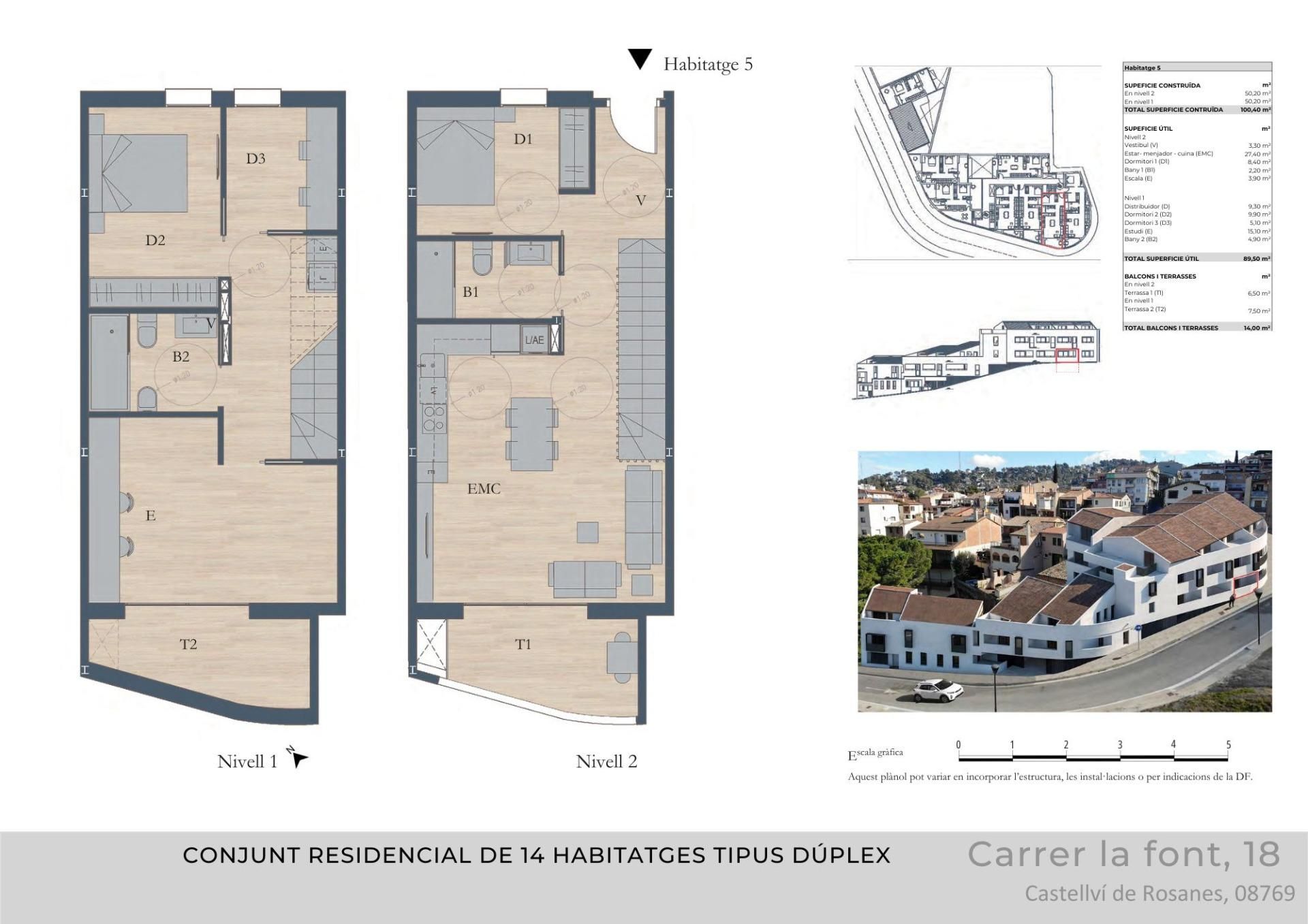 Dúplex en venda en Castellví de Rosanes amb Calefacció i Terrassa