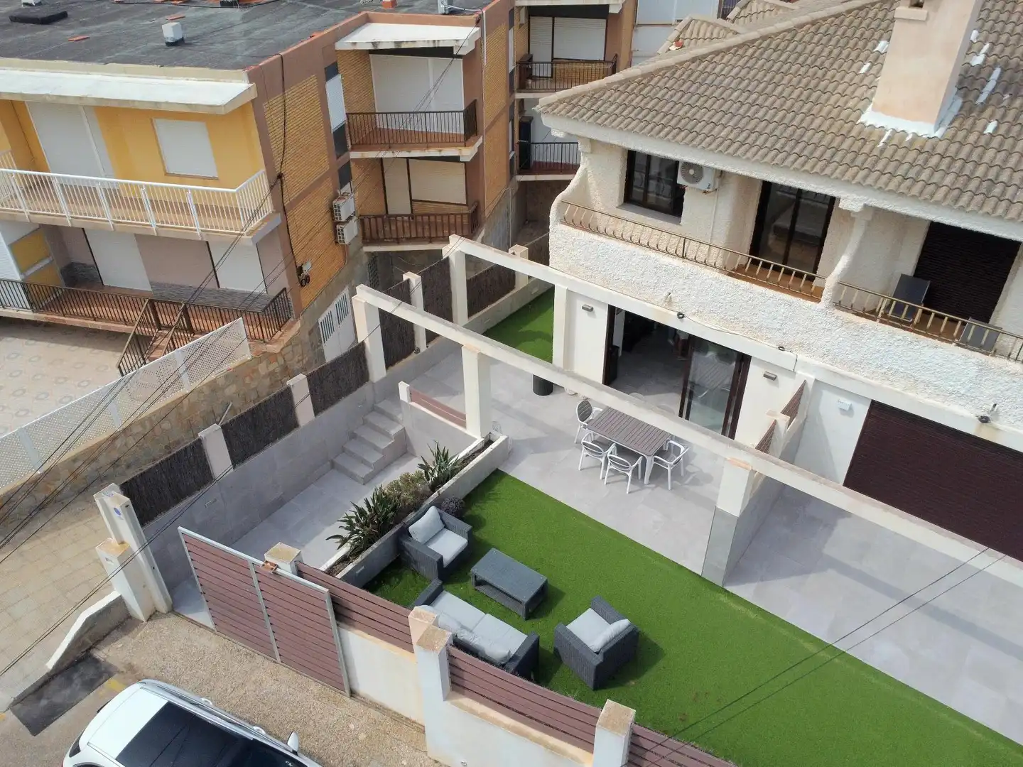 Terrassa de Casa o xalet de lloguer en Cartagena amb Terrassa