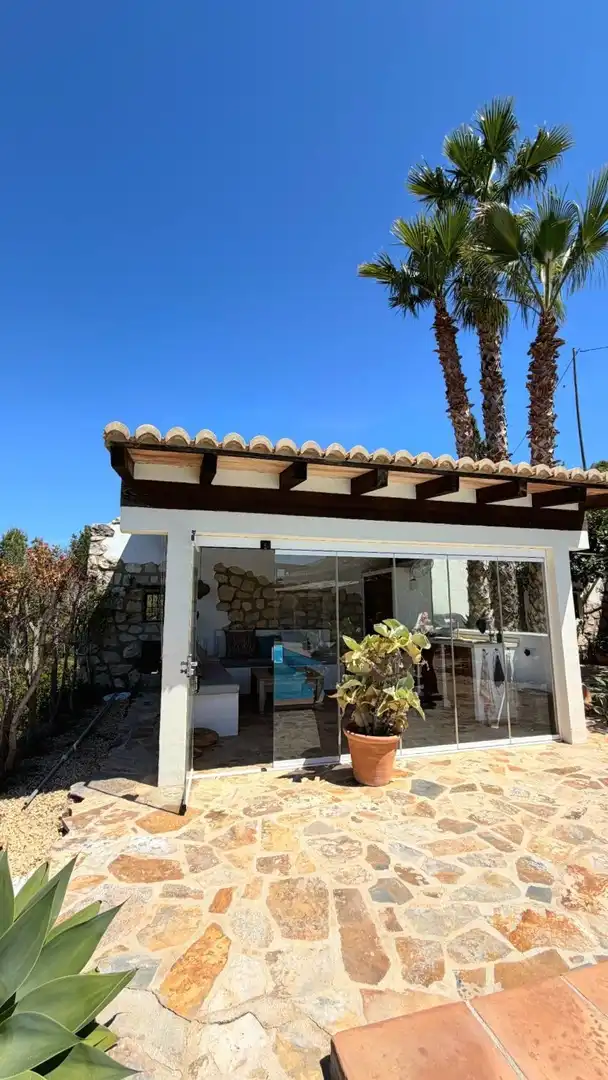 Terraza de Casa o chalet en venta en Benitachell / El Poble Nou de Benitatxell con Aire acondicionado, Calefacción y Jardín privado