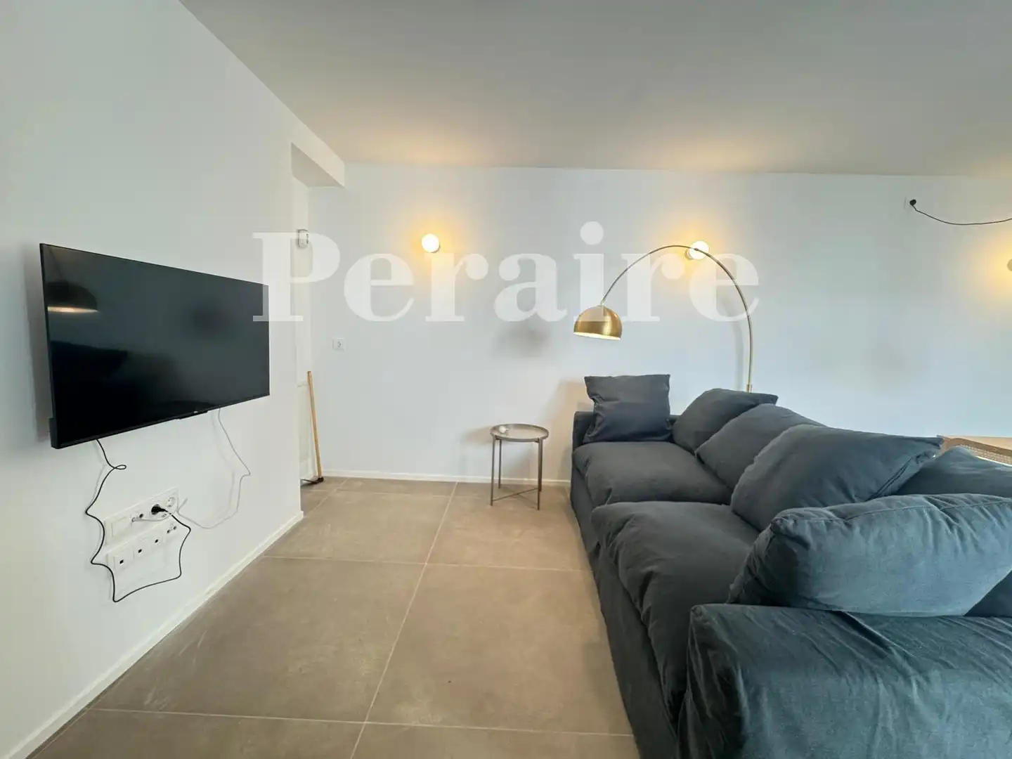 Sala d'estar de Casa o xalet de lloguer en Badalona amb Aire condicionat, Calefacció i Parquet