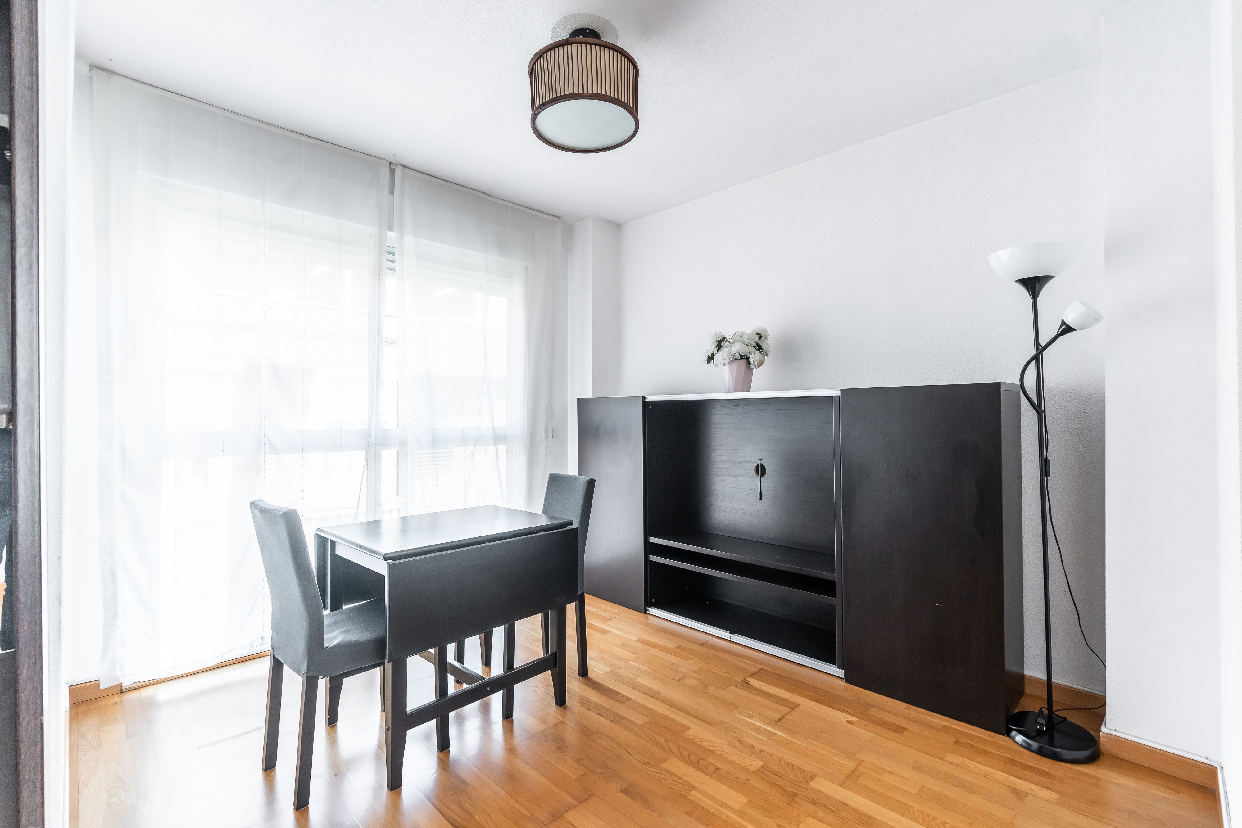 Bedroom of Flat for sale in  Madrid Capital  with Heating