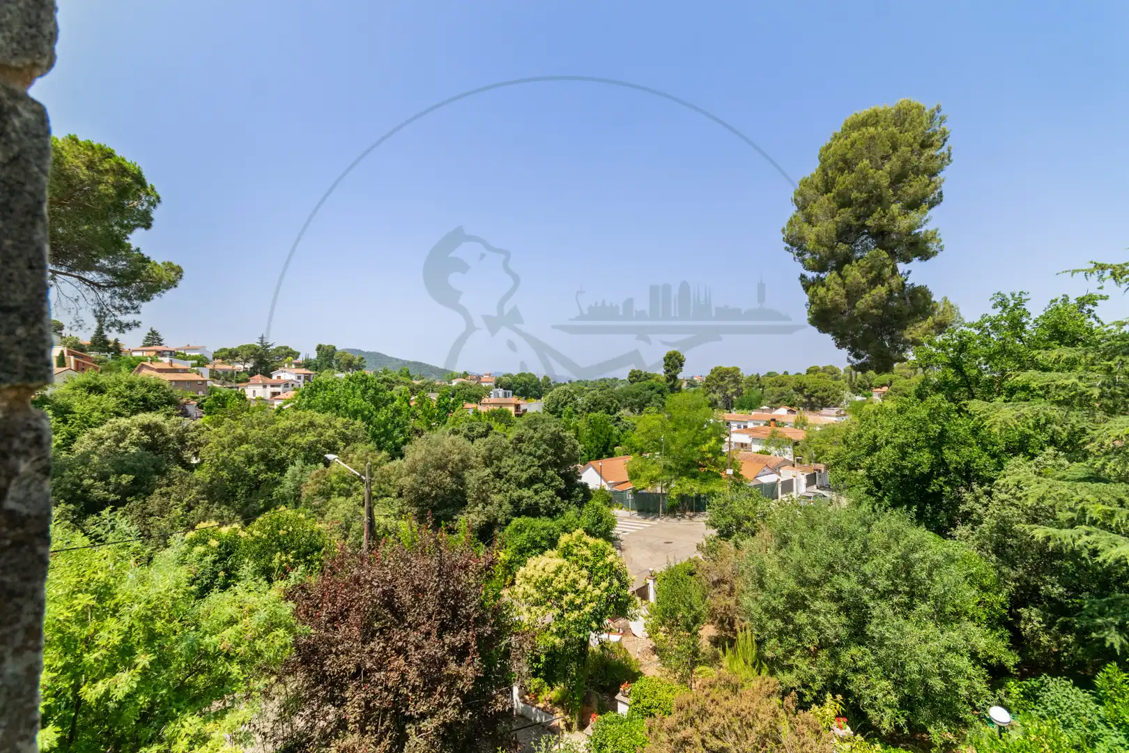 Exterior view of Houses for sale in Sant Cugat del Vallès  with Heating, Private garden and Parquet flooring
