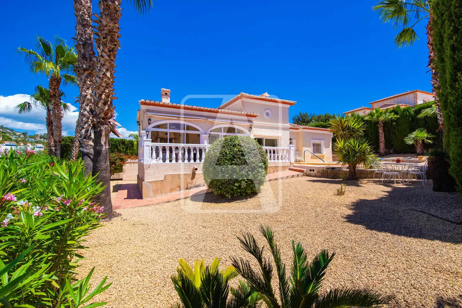 Vista exterior de Casa o chalet en venta en Calpe / Calp con Aire acondicionado, Calefacción y Jardín privado