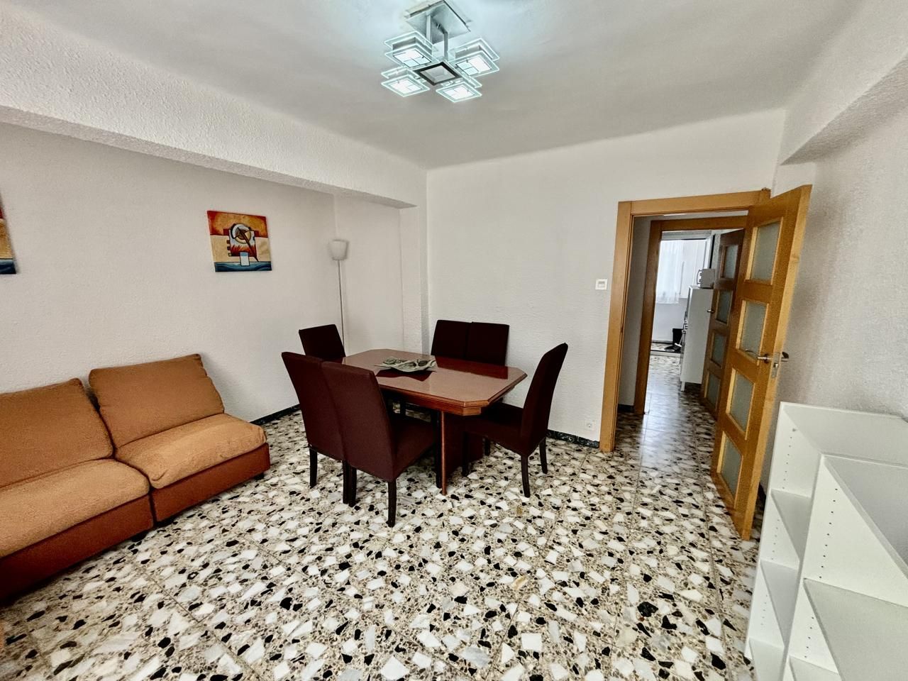 Esszimmer von Wohnung zum Verkauf in  Zaragoza Capital mit Heizung, Terrasse und Möbliert