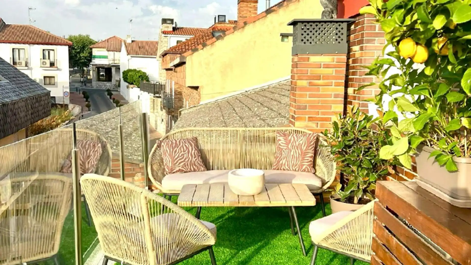 Terraza de Ático en venta en Valdemorillo con Aire acondicionado, Calefacción y Balcón