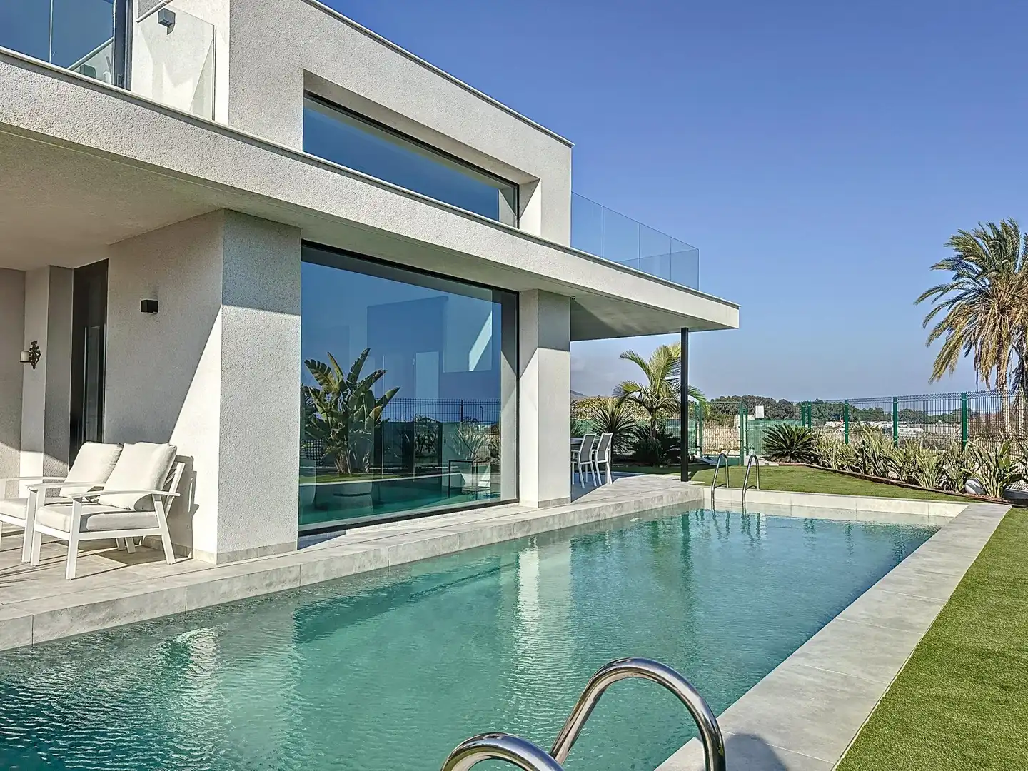 Swimming pool of Houses for sale in Vera  with Air Conditioner, Heating and Private garden