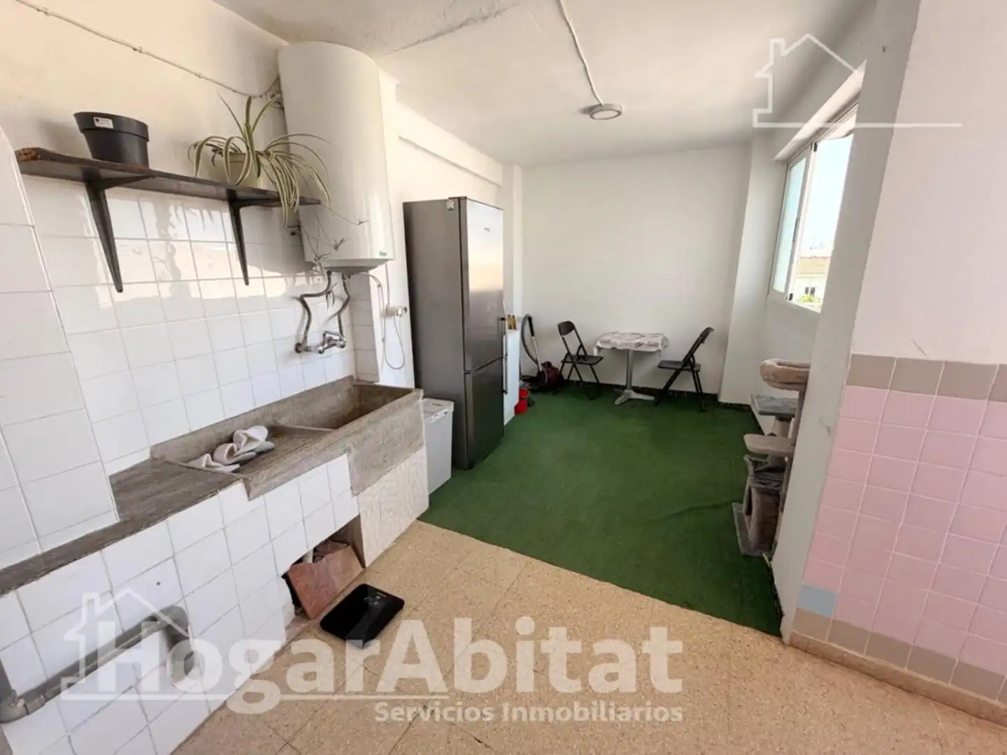 Kitchen of Flat for sale in Cheste  with Air Conditioner, Heating and Terrace