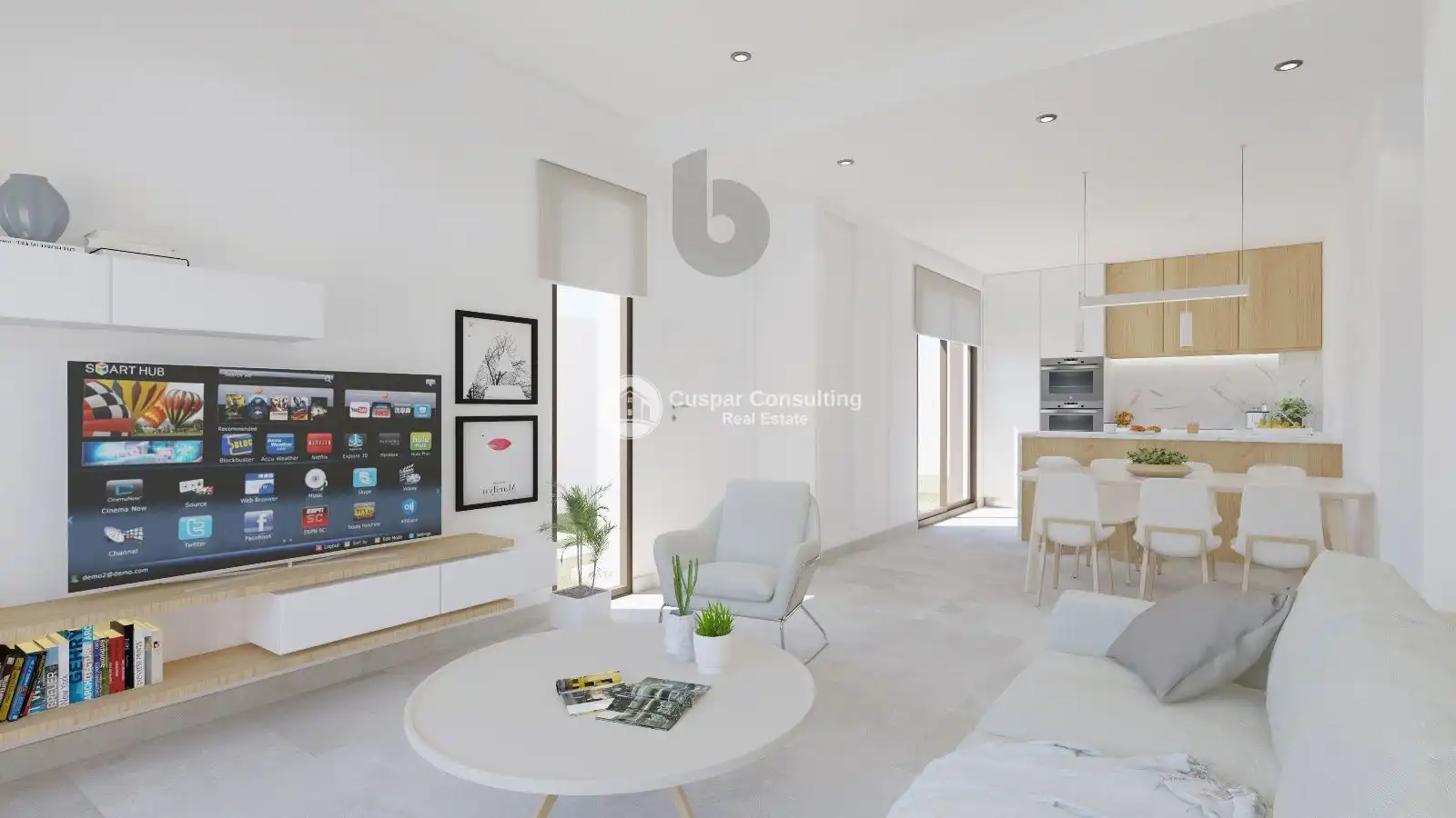 Living room of Houses for sale in Pilar de la Horadada  with Heating, Private garden and Terrace
