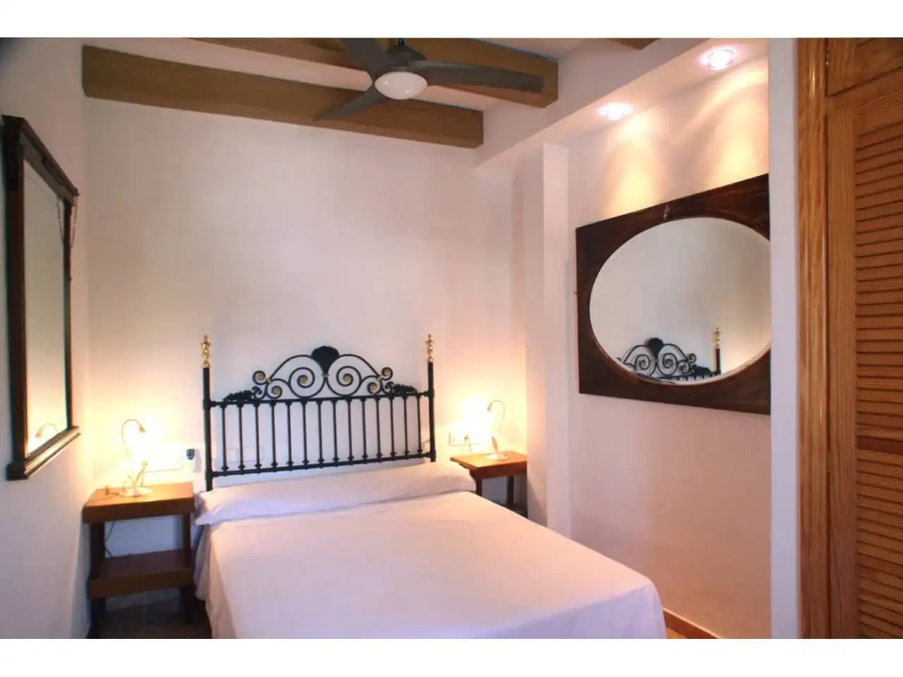 Schlafzimmer von Wohnung zum Verkauf in Eivissa mit Klimaanlage, Möbliert und Balkon