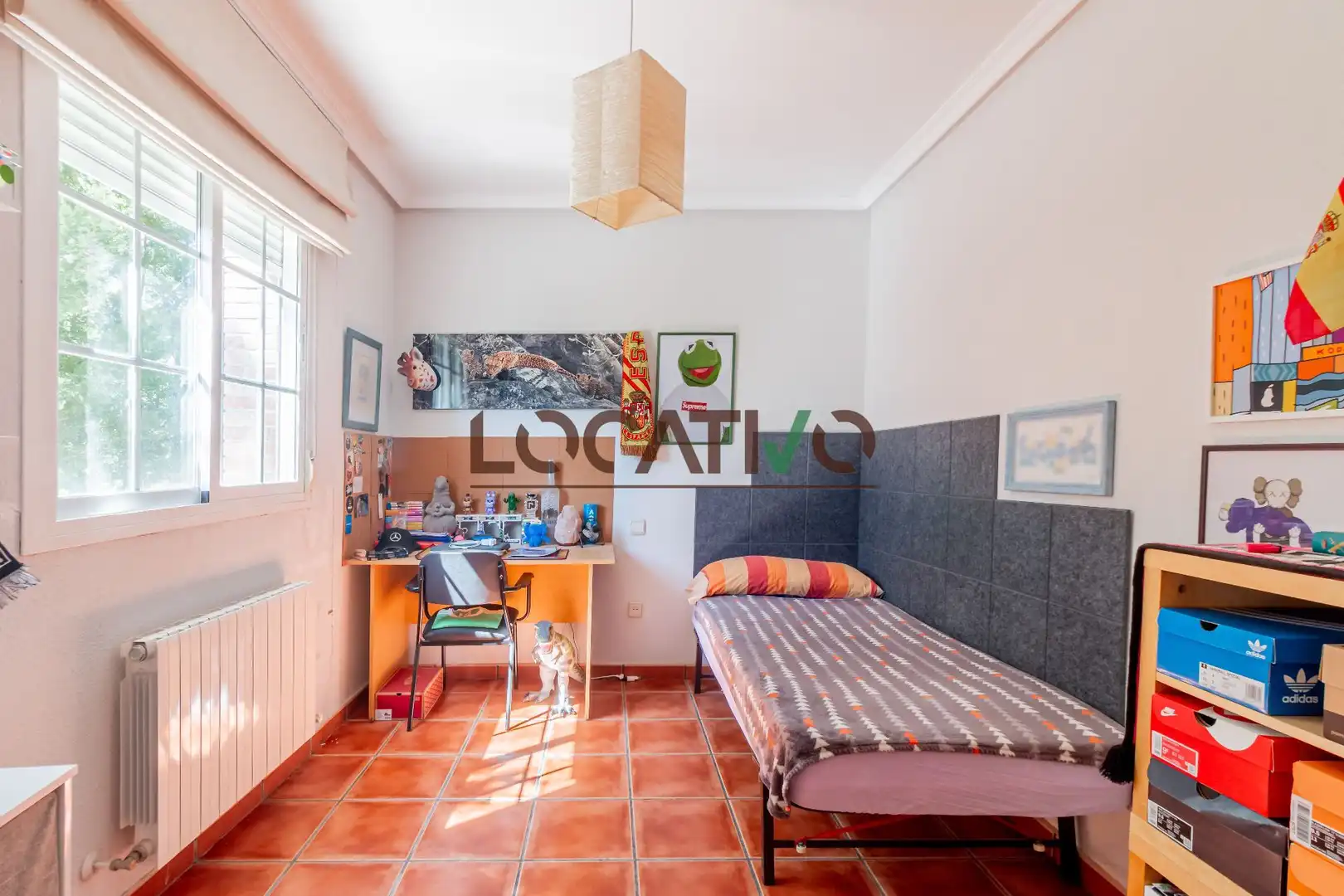 Bedroom of Houses for sale in San Lorenzo de El Escorial  with Heating, Private garden and Terrace